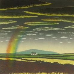 Green Pebble Greetings Cards Carol Lander - The Rainbow
