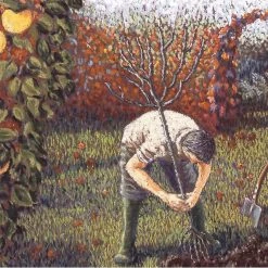 Green Pebble Greetings Cards Cath Read - A Gardener's Work Is Never Done