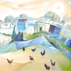 Green Pebble Cyndi Speer - Busy In The Garden