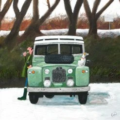 Green Pebble Greetings Cards Chris Williamson - Peace And Quiet