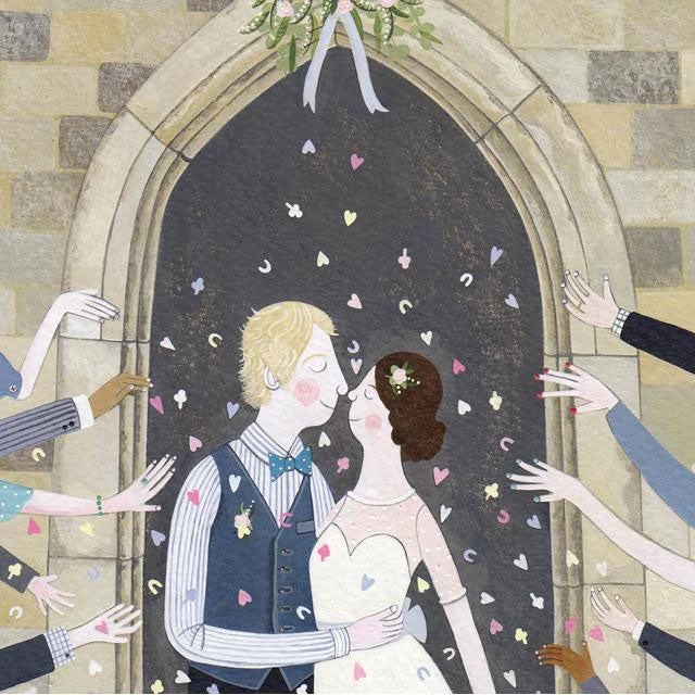 Green Pebble Mani Parkes - At The Village Church Greetings Cards 3 Green Pebble Mani Parkes - At The Village Church Greetings Cards