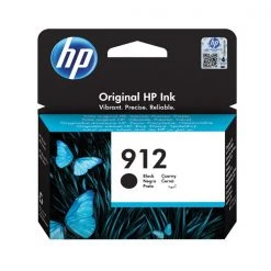 Hewlett Packard HP 912 Ink Cartridge Black 8.29ml 3YL80AE
