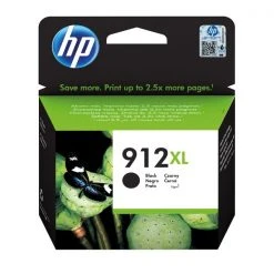 Hewlett Packard HP 912XL High Yield Ink Cartridge Black 9.9ml 3YL84AE Inkjet Cartridges