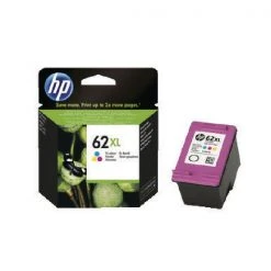 Hewlett Packard HP 62XL Tri-Color Original Ink Cartridge C2P07AE