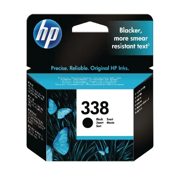 Hewlett Packard Inkjet Cartridges HP 338 Black Inkjet Cartridge C8765EE 3 Hewlett Packard Inkjet Cartridges HP 338 Black Inkjet Cartridge C8765EE