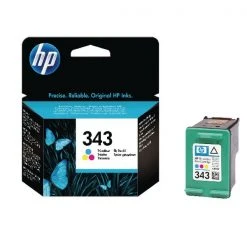 Hewlett Packard Inkjet Cartridges HP 343 Cyan/Magenta/Yellow Inkjet Cartridge C8766EE