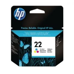 Hewlett Packard HP 22 Inkjet Cartridge 3-Colour C9352AE