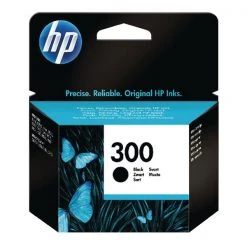 Hewlett Packard HP 300 Inkjet Cartridge Black CC640EE#ABB