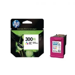 Hewlett Packard HP 300XL Inkjet Cartridge 3-Colour CC644EE#ABB CC644EE