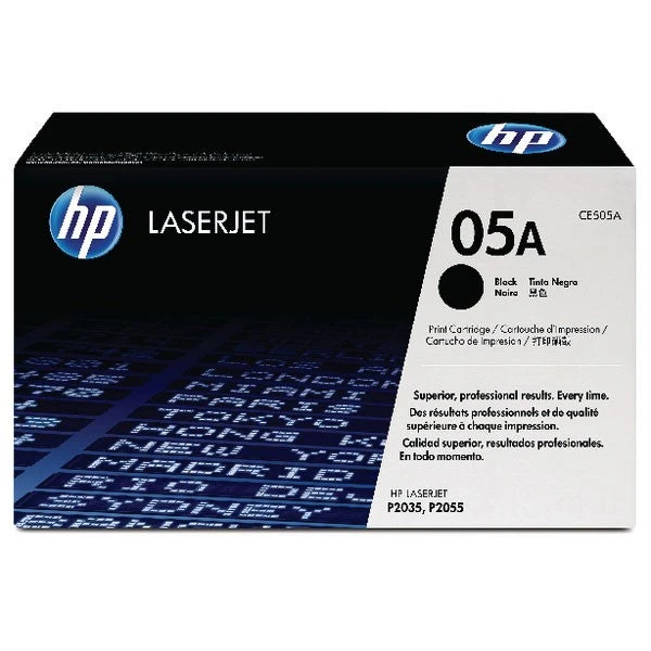 Hewlett Packard HP 05A Black Laserjet Toner Cartridge CE505A 3 Hewlett Packard HP 05A Black Laserjet Toner Cartridge CE505A