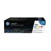 Hewlett Packard HP 125A Cyan/Yellow/Magenta Laserjet Toner Cartridges CF373AM