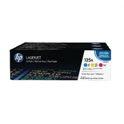 Hewlett Packard HP 125A Cyan/Yellow/Magenta Laserjet Toner Cartridges CF373AM