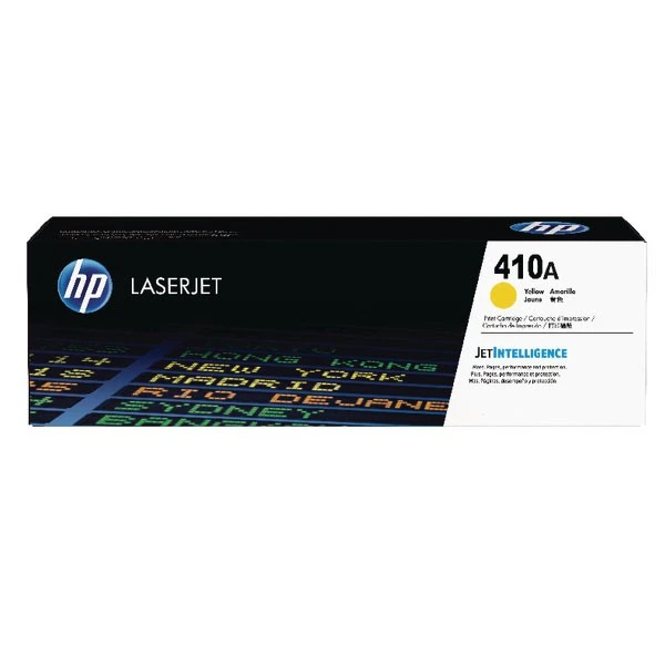Hewlett Packard HP 410A Yellow Laserjet Toner Cartridge CF412A 3 Hewlett Packard HP 410A Yellow Laserjet Toner Cartridge CF412A
