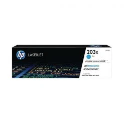 Hewlett Packard HP 203X Original Cyan LaserJet Toner Cartridge CF541X