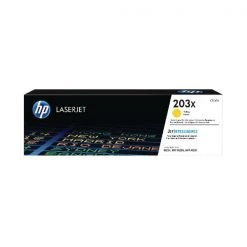 Hewlett Packard Toner Cartridges HP 203X Original Yellow LaserJet Toner Cartridge CF542X