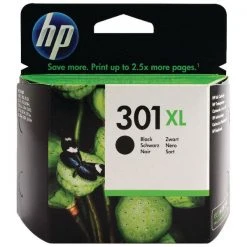 Hewlett Packard Inkjet Cartridges HP 301XL Ink Cartridge Black CH563EE