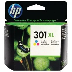 Hewlett Packard HP 301XL Ink Cartridge 3-Colour CH564EE