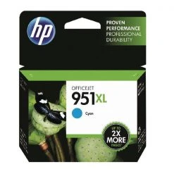 Hewlett Packard Inkjet Cartridges HP 951XL OfficeJet Inkjet Cartridge Cyan CN046AE