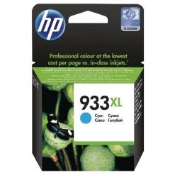 Hewlett Packard Inkjet Cartridges HP 933XL OfficeJet Inkjet Cartridge Cyan CN054AE