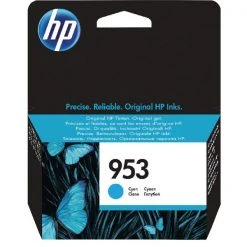 Hewlett Packard HP 953 Ink Cyan Cartridge F6U12AE