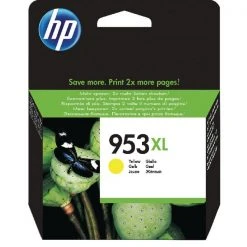 Hewlett Packard HP 953XL HY Ink Yellow Cartridge F6U18AE#BGX