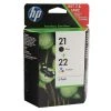 Hewlett Packard HP 21/22 Black /Cyan/Magenta/Yellow Ink Cartridges SD367AE Inkjet Cartridges