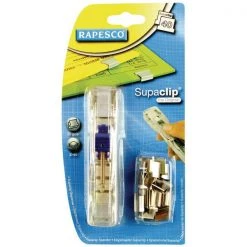 Rapesco Supaclip 40 Dispenser Stainless Steel RC4025SS