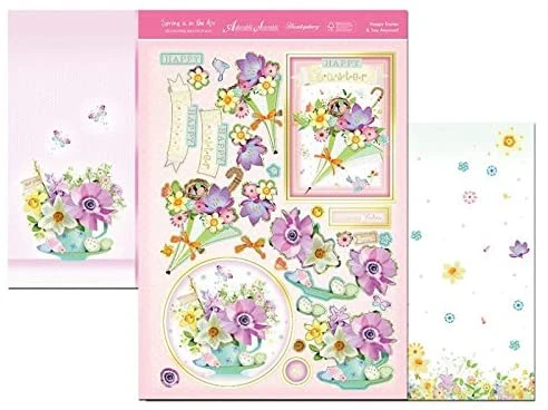 Easter Cards Hunkydory Happy Easter &Tea Anyone? Designer Decoupage Set 3 Easter Cards Hunkydory Happy Easter &Tea Anyone? Designer Decoupage Set