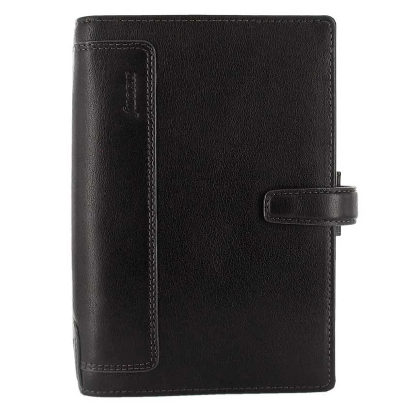 Filofax Holborn Personal Organiser Black Deluxe Buffalo Leather 3 Filofax Holborn Personal Organiser Black Deluxe Buffalo Leather