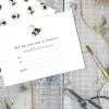 Toasted Crumpet Bumblebee Set Of 6 Invitations Social Stationery