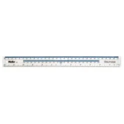 Helix 12in-30cm Clear Rule Student Stationery