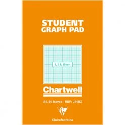 Goldline Pads & Surfaces Student Graph Pad A4 1, 5 & 10mm