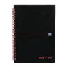 Black N Red Notebooks And Journals Black N' Red Ruled Perforated Wirebound Hardback Notebook A4 100102248
