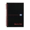 Black N Red Black N' Red Ruled Perforated Wirebound Hardback Notebook A6 100080448