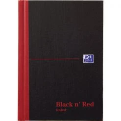 Black N Red Black N' Red Casebound Hardback Notebook 192 Pages A5 100080459