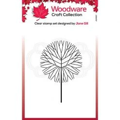 Woodware Clear Singles Mini Round Twiggy Tree Stamp By Jane Gill Stamps, Stamping And Linocut