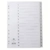 Filing & Folders Concord Index 1-15 A4 Polypropylene Grey 62605