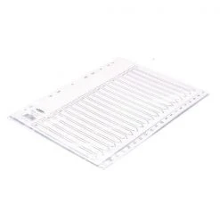 Concord Index 1-20 A4 Polypropylene White 64401