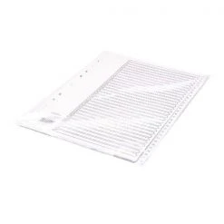 Concord Index 1-31 A4 Polypropylene White 64501