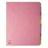 Filing & Folders Concord Divider 10-Part A3 Portrait Pastel Colours 70299/J2 2 Filing & Folders Concord Divider 10-Part A3 Portrait Pastel Colours 70299/J2
