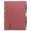 Filing & Folders Concord Divider 12-Part A4 160gsm Multicoloured 71499/J14