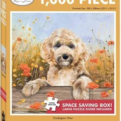 Otter House Jigsaw Cockapoo View 1000 Piece Contemporary And Traditional Jigsaws