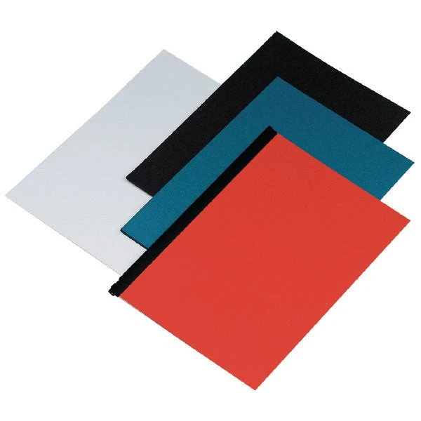 Q-Connect A4 White PVC Comb Binder Cover 250gsm KF00498 Machine Supplies 3 Q-Connect A4 White PVC Comb Binder Cover 250gsm KF00498 Machine Supplies