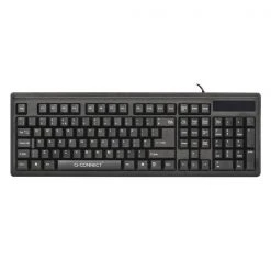 Office Machines Q-Connect Keyboard Black KF00779
