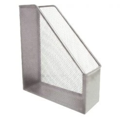 Q-Connect Mesh Magazine File Silver KF00845 Filing & Folders