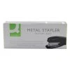Q-Connect Metal Half Strip Stapler Black KF01044 Desk Essentials 1 Q-Connect Metal Half Strip Stapler Black KF01044 Desk Essentials