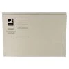 Q-Connect Square Cut Folder Mediumweight 250gsm Foolscap Buff KF01190
