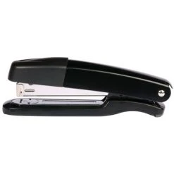 Desk Essentials Q-Connect Full Strip Metal Stapler Black KF01231