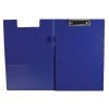 Q-Connect PVC Foldover Clipboard Foolscap Blue KF01301 Filing & Folders
