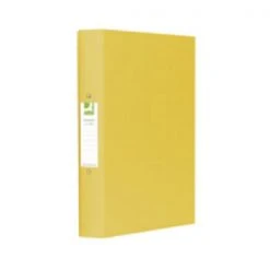 Q-Connect 25mm 2 Ring Binder Polypropylene A4 Yellow KF01472 Filing & Folders